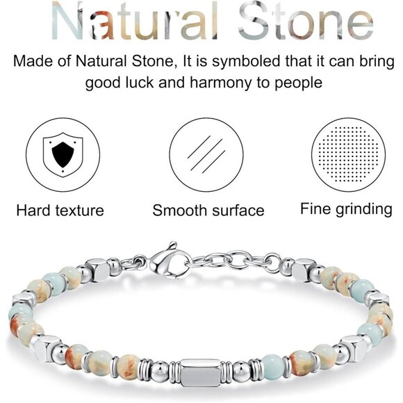 Colorful Boho Beaded Bracelets for Women Trendy Jewelry Gifts for Lover, Friend - Picture 4 of 7